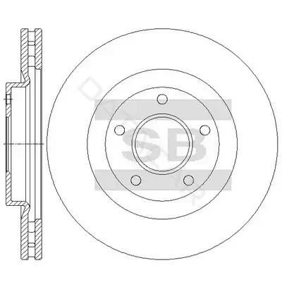 Тормозные диски Hi-Q SD4361