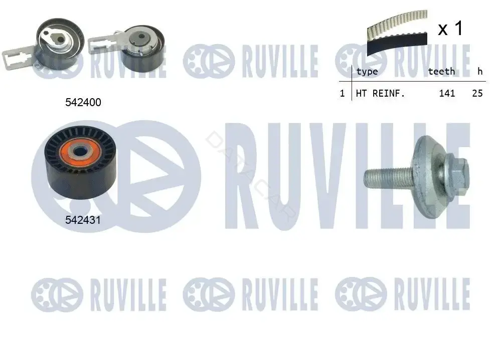 Комплект ГРМ RUVILLE 550358