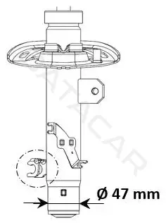 Амортизаторы KYB 3338012
