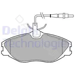 Тормозные колодки DELPHI LP986