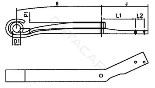 Рессора WEWELER F010T232ZR75