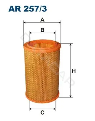 Воздушный фильтр FILTRON AR257/3