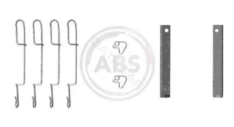 Ремкомплект тормозных колодок A.B.S. 1280Q