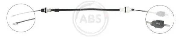 Трос сцепления A.B.S. K25750