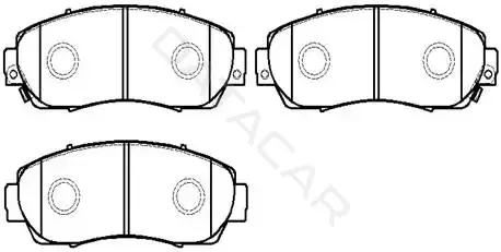 Тормозные колодки HSB GOLD HP5169