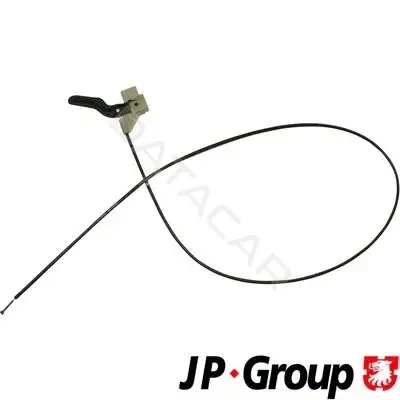 Трос капота JP GROUP 1270700100