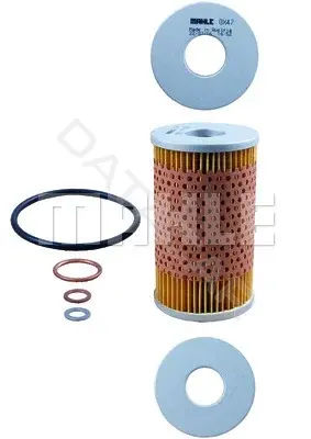 Масляный фильтр KNECHT/MAHLE OX47D
