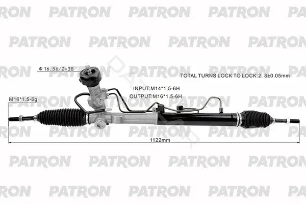 Рулевая рейка PATRON PSG3251