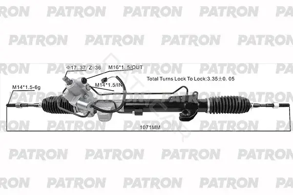 Рулевая рейка PATRON PSG3260