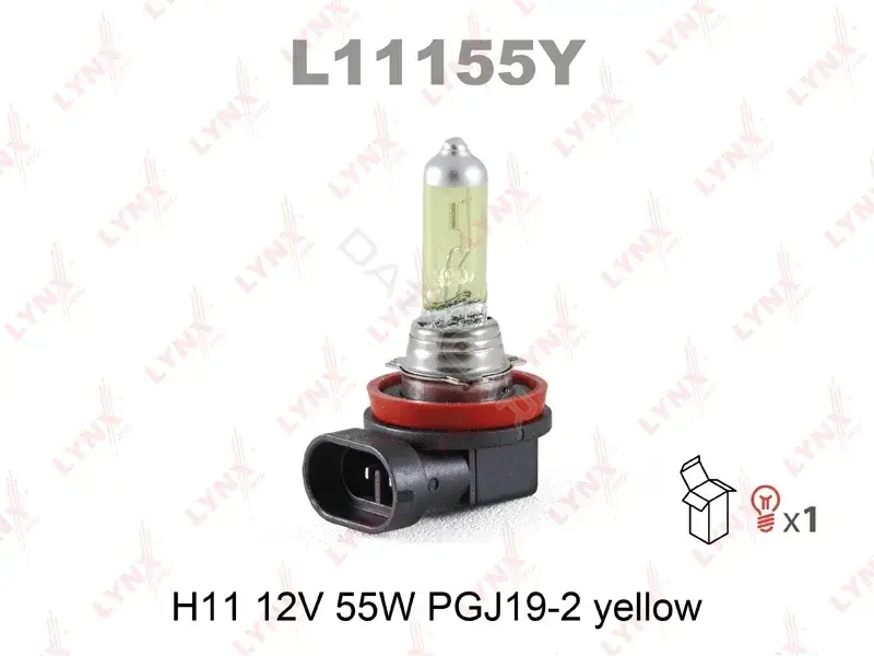 Лампочки LYNXAUTO L11155Y