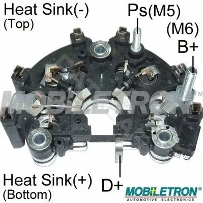 Диодный мост генератора MOBILETRON RB-160H