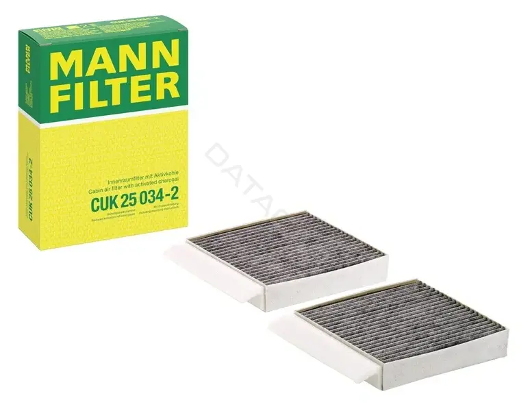 Фильтр салонный MANN CUK25034-2