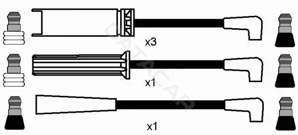 Высоковольтные провода NGK 2996