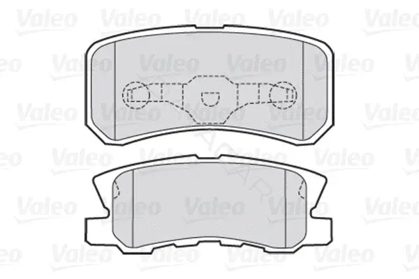 Тормозные колодки VALEO 301520