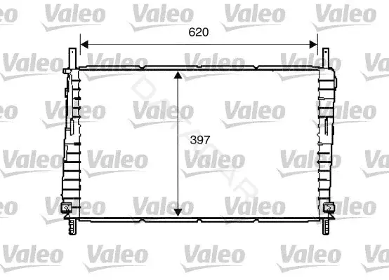 Радиатор охлаждения VALEO 734287