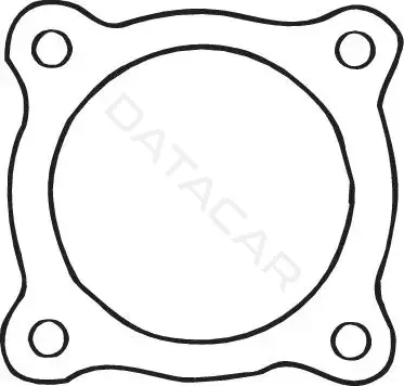 Прокладка глушителя BOSAL 256-069