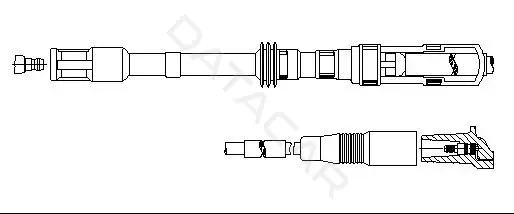 Высоковольтные провода BREMI 800/198