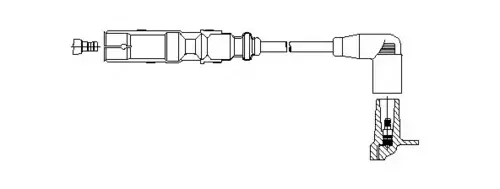 Высоковольтные провода BREMI 162/45
