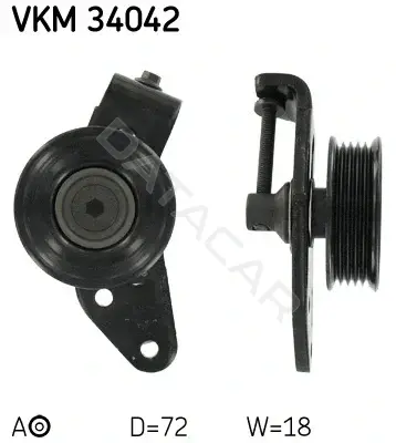 Натяжитель ремня генератора SKF VKM34042