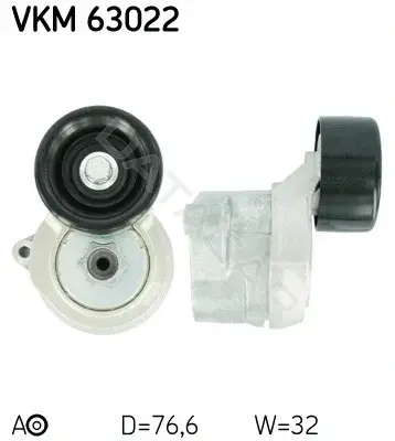 Натяжитель ремня генератора SKF VKM63022