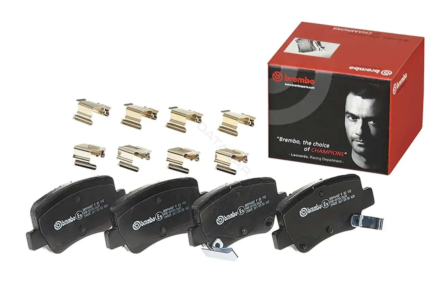 Тормозные колодки BREMBO P83112