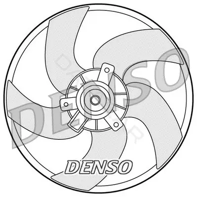 Вентилятор радиатора DENSO DER21011