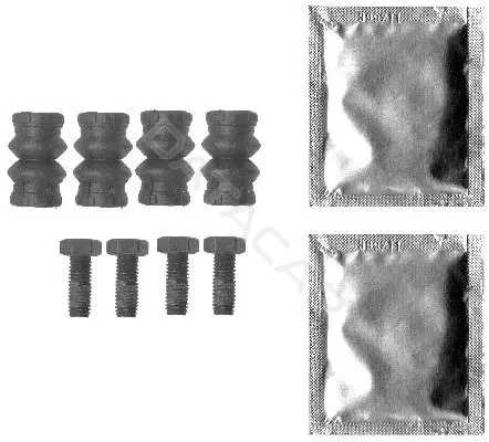 Втулка тормозной системы MINTEX MBA1339A