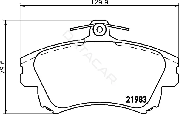 Тормозные колодки MINTEX MDB1995