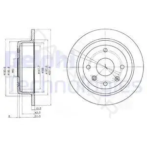 Тормозные диски DELPHI BG4091