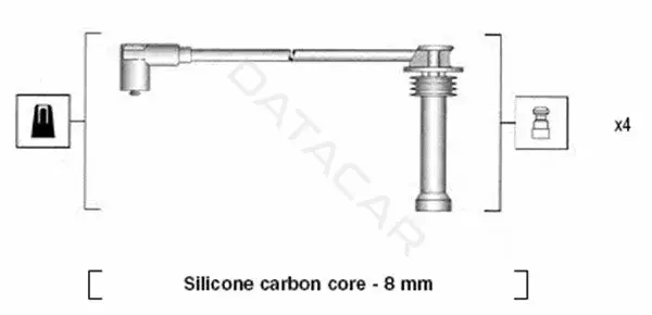 Высоковольтные провода MAGNETI MARELLI 941185360787