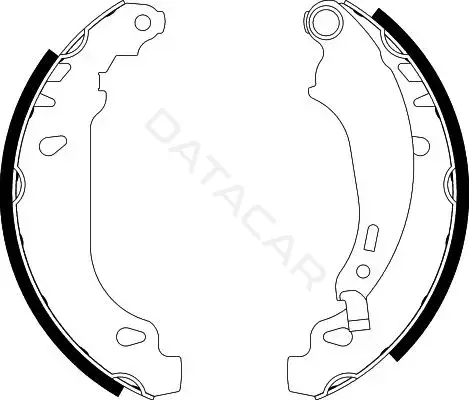 Барабанные колодки BEHR/HELLA/PAGID 8DB355002-261