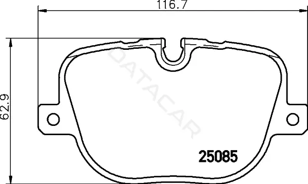Тормозные колодки BEHR/HELLA/PAGID 8DB355015-451