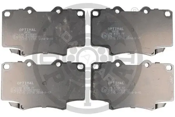 Тормозные колодки OPTIMAL BP-09836