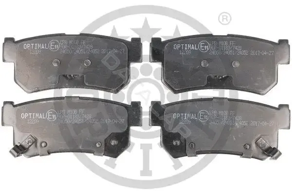 Тормозные колодки OPTIMAL BP-12209