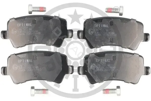 Тормозные колодки OPTIMAL BP-12401