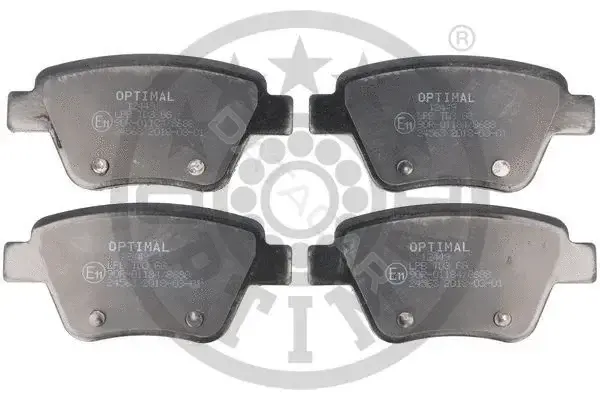 Тормозные колодки OPTIMAL BP-12449
