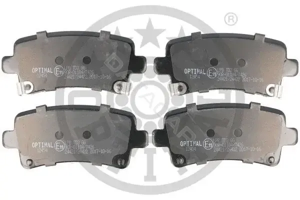 Тормозные колодки OPTIMAL BP-12454