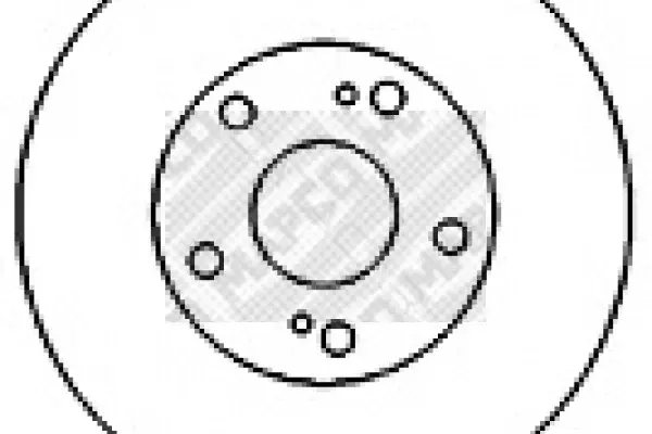 Тормозные диски MAPCO 45516