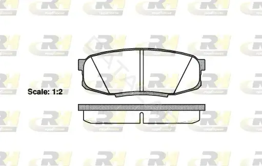 Тормозные колодки ROADHOUSE 21272.00
