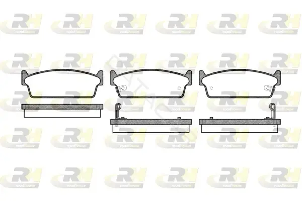 Тормозные колодки ROADHOUSE 2227.02