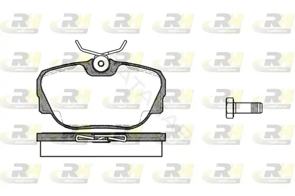 Тормозные колодки ROADHOUSE 2296.00