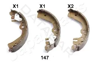 Барабанные колодки JAPANPARTS GF-147AF