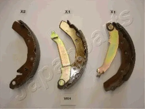 Барабанные колодки JAPANPARTS GF-W01AF
