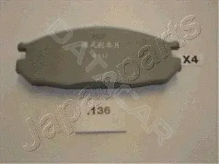 Тормозные колодки JAPANPARTS PP-136AF
