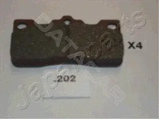 Тормозные колодки JAPANPARTS PP-202AF
