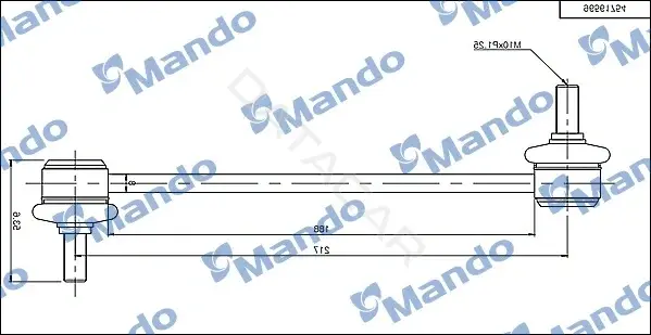 Стойки стабилизатора MANDO SLD0003