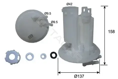Топливный фильтр Azumi FST27002
