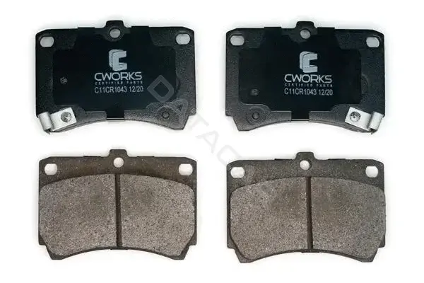 Тормозные колодки CWORKS C11CR1043