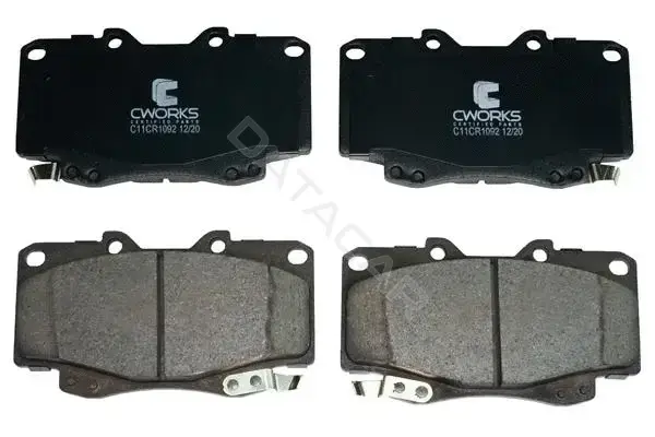 Тормозные колодки CWORKS C11CR1092