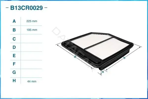 Воздушный фильтр CWORKS B13CR0029